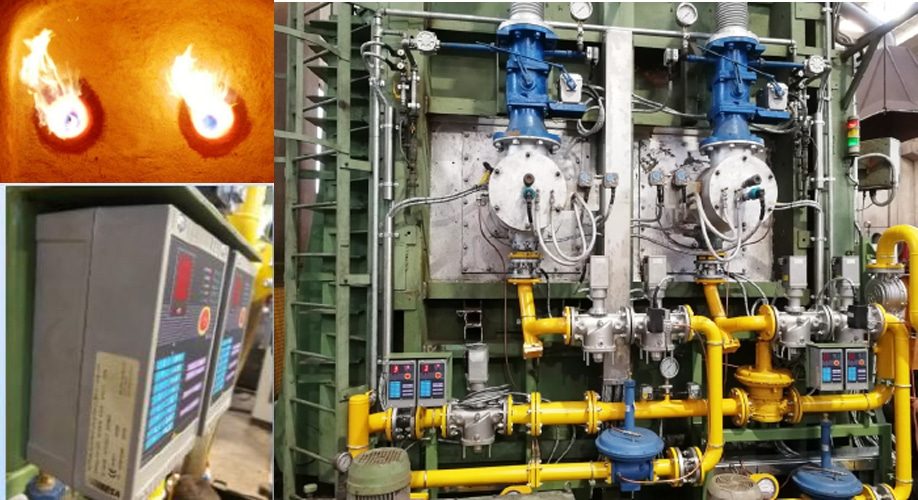 Installation industrielle en 1990