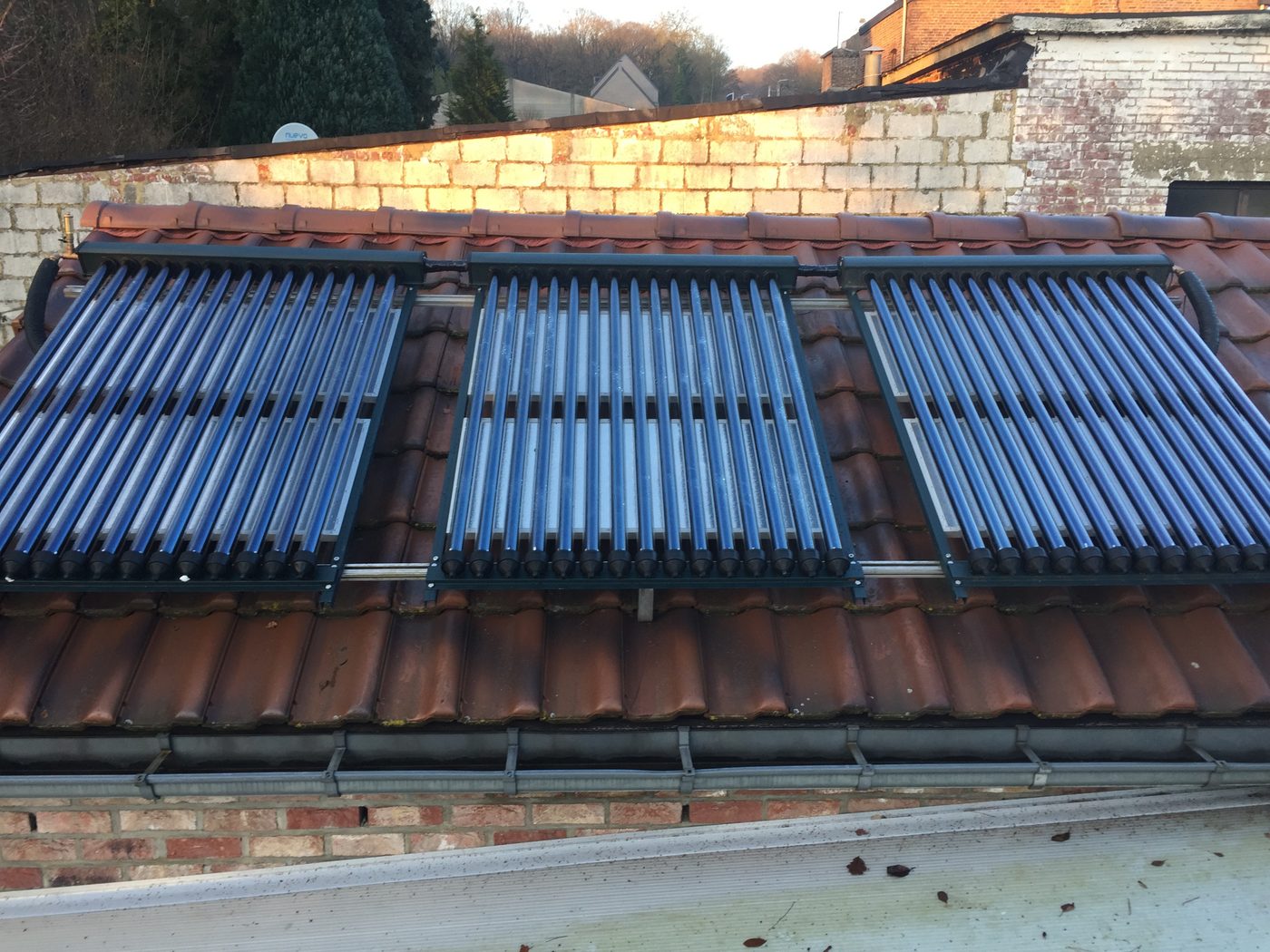 Installation solaire thermique en 2009